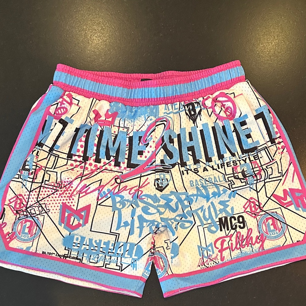 Baseball Lifestyle Graphic Print Shorts Max Clark